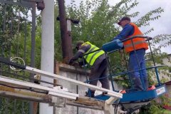 В восточной части Луганска специалисты из «Луганскгаза» проводят замену тепловых сетей