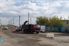 В Ровеньках, в рамках соглашения с Республикой Коми,  специалисты из РФ выполняют капитальный ремонт по улицам Ленина  и Коммунистическая.