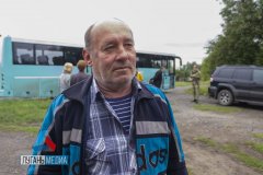 Сергей Павлюк, житель Красного Яра принял участие в референдуме