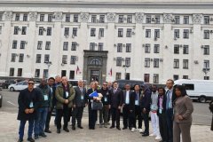 В последний день голосования на референдуме о вхождении ЛНР в состав РФ прибыла очередная группа международных наблюдателей.