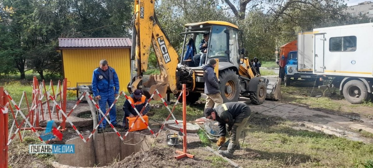 Специалисты из Республики Коми завершили восстановление внутреннего водовода в Ровеньках