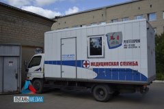 В пгт Георгиевка Лутугинского района начала работу передвижная флюорографическая установка.