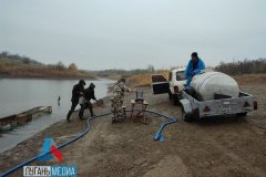 В Антрацитовском районе прошли мероприятия по зарыблению водоемов – отгрузка рыбопосадочного материала, выращенного арендатором водного объекта «Виноградник», расположенного в Нижнем Нагольчике.