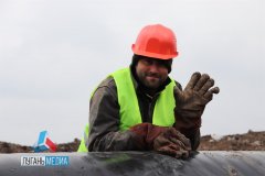 Продолжается реконструкция участков магистрального водовода «Славяносербская насосная станция 4-го подъема – Петровская насосная станция 5-го подъема»