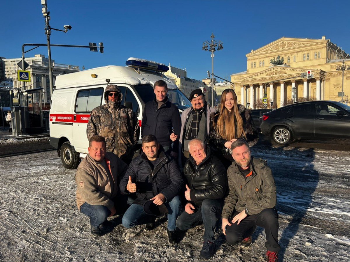 Патриотическое движение «Верность Победе» передаст Минздраву Луганской Народной Республики современный автомобиль скорой помощи