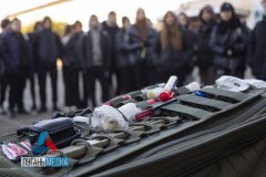 Старшеклассники луганской школы №17 им. Валерия Брумеля приняли участие в военно-спортивном мероприятии