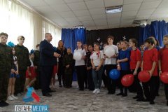 Луганское детское учреждение санаторного типа «Незабудка» посетила Ольга Ярославская