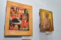 Выставка икон на досках "Образ Богоматери в XVII – XIX веках" открылась в Луганском художественном музее в рамках проекта "Наши традиции"
