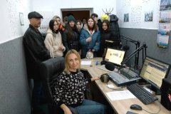 Студенты академии имени Матусовского посетили Государственную телевизионную и радиовещательную компанию