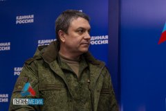 В Луганске состоялось открытие Региональной общественной приёмной председателя партии «Единая Россия» Д.А. Медведева в Луганской Народной Республике