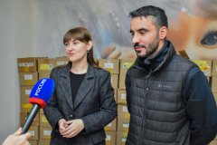 Волонтеры организации «Русская гуманитарная миссия» доставили в луганский перинатальный центр специализированное питание для детей