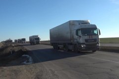 В ЛНР прибыли автомобили очередного конвоя МЧС России