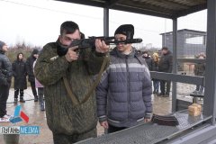 В Луганске для старшеклассников школы № 5 провели ряд военно-спортивных мероприятий