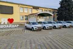 Тамбовская область передала Новоайдарскому району пять автомобилей