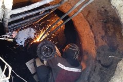 В Молодогвардейске установливают новые пожарные гидранты