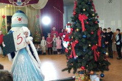 «ЛИГА ГЕРОЕВ» при поддержке Народного Фронта провела ряд новогодних ёлок в ЛНР