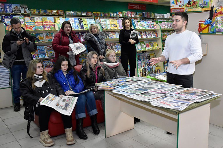 В столичном книжном супермаркете «Буклет» состоялся митап «День российской печати»