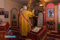 Бойцы войск Росгвардии в день Крещения Господня посетили праздничную Божественную литургию в православном храме во имя святого великомученика и целителя Пантелеймона