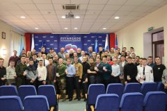 Демобилизованных студентов ЛНР наградили медалями от Всероссийской общественной организации ветеранов «Боевое Братство»