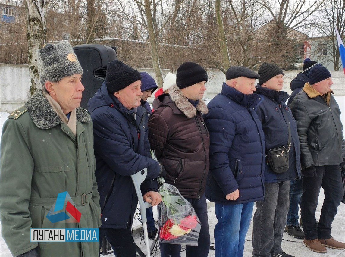 В Кировске состоялся митинг посвященный 34-й годовщине вывода войск из Афганистана