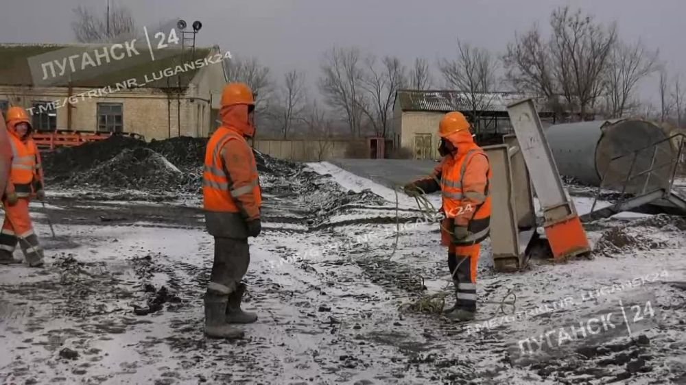 При поддержке Минтранса ЛНР в Лутугинском районе силами подрядчика продолжается подготовка к капитальному ремонту трассы Н-21