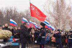 Врио Главы ЛНР Леонид Пасечник дал старт городской общественно-патриотической акции «Знамя Победы»