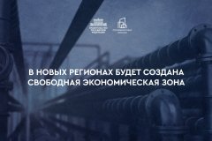 На Заседании Правительства рассмотрели законопроект о создании свободной экономической зоны в новых регионах