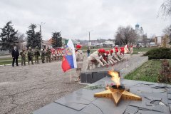 В поселке Беловодск состоялось мероприятие, посвященное Дню войск национальной гвардии РФ