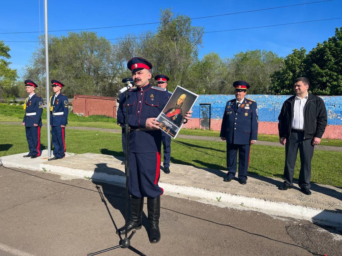 В Республиканском казачьем кадетском корпусе состоялась торжественная линейка