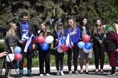 В пгт Марковка состоялся торжественный митинг в честь Дня ЛНР