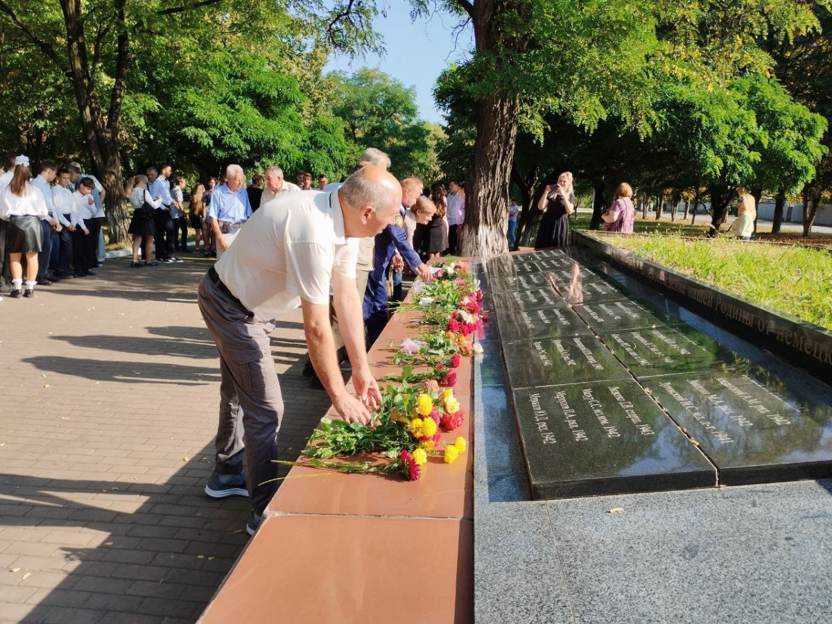 В Центре исторического наследия города Ирмино прошло мероприятие, посвященное 80-летию освобождения города от немецко-фашистских захватчиков