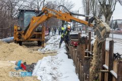 По улице Оборонной в Луганске начаты работы по замене аварийного водовода