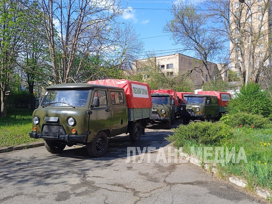 Лесоохотничьим предприятиям ЛНР передали новые лесопатрульные комплексы