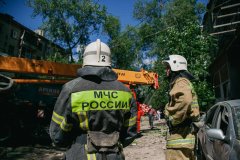 Леонид Пасечник: «Аварийно-спасательные работы на месте обстрела, в квартале Ватутина в Луганске, завершены»