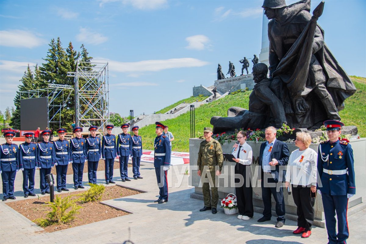 На мемориале «Острая могила» прошла акция, посвященная Дню Победы