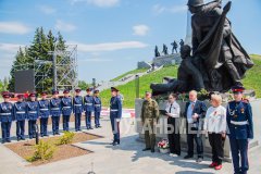 На мемориале «Острая могила» прошла акция, посвященная Дню Победы