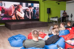 В Доме молодёжи состоялся просмотр фильма «Пророк. История Александра Пушкина» для всех жителей Луганска