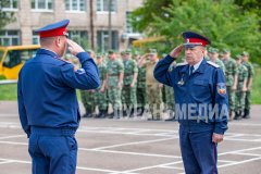 В Луганском кадетском корпусе прошли военно-спортивные сборы