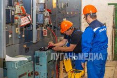 Энергетики готовят котельную в Луганске к отопительному сезону